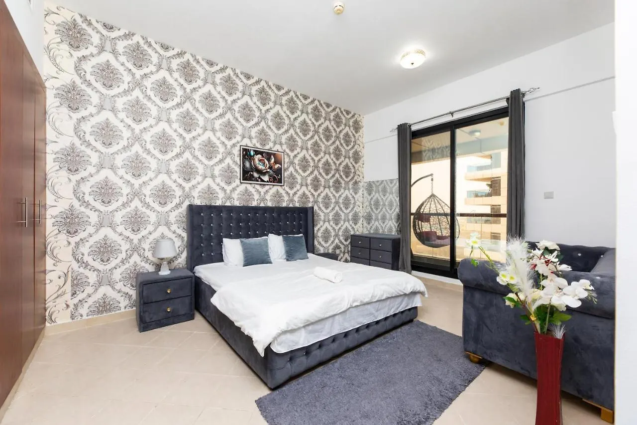 Dubai Marina Escan Tower Super Luxury 1Bed Room In Great Location 0*,  United Arab Emirates